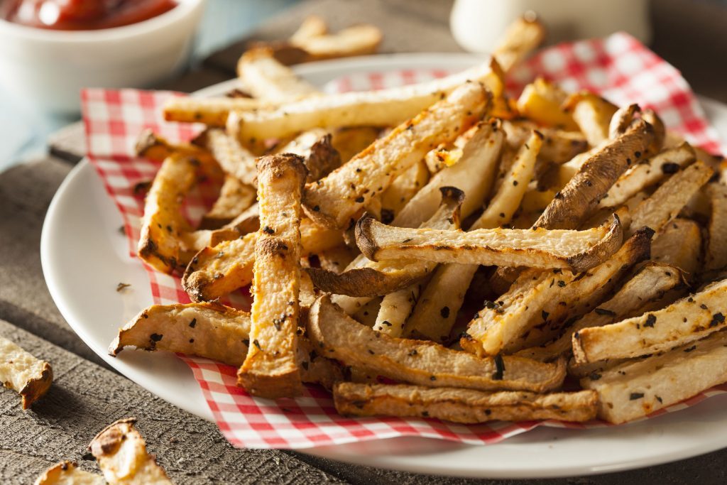 Jicama Fries
      
      
      
        &ndash; Haylie Pomroy