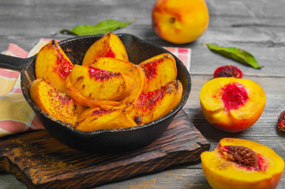 Cinnamon Peaches on Toast - Cinnamon Peaches on Toast
