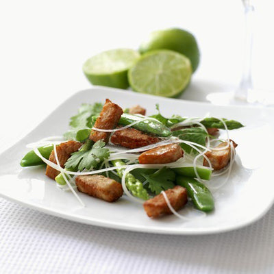 Warm Asparagus and Bacon Salad - Warm Asparagus and Bacon Salad
