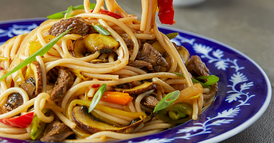 Beef Lo Mein - Beef Lo Mein