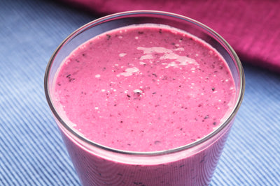 Blueberry, Avocado, Coconut Smoothie - Blueberry, Avocado, Coconut Smoothie