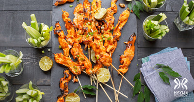 Buffalo Chicken Skewers - Buffalo Chicken Skewers