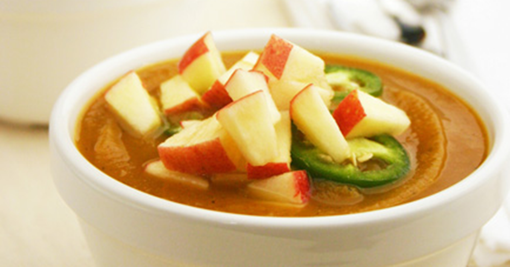 Butternut Squash-Apple Soup
      
      
      
        &ndash; Haylie Pomroy