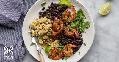 Cajun Shrimp and Black Beans - Cajun Shrimp and Black Beans