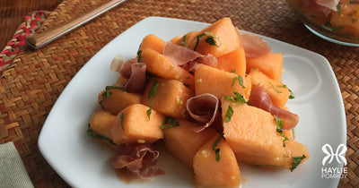 Cantaloupe Salad - Cantaloupe Salad