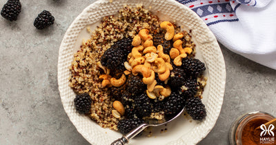 Cashew-Quinoa Hot Cereal - Cashew-Quinoa Hot Cereal