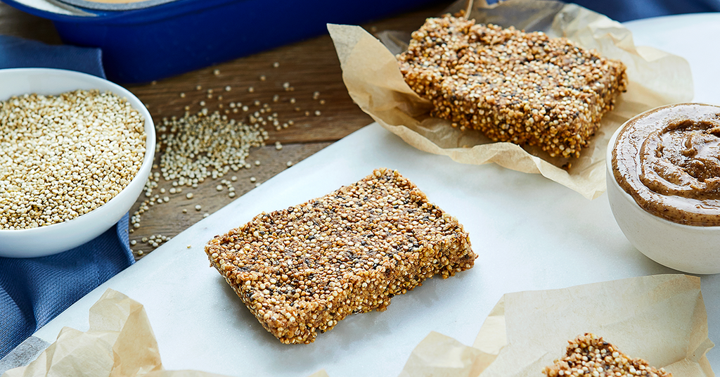 Crispy Quinoa Chia Bars
      
      
      
        &ndash; Haylie Pomroy