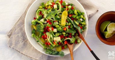 Edamame Chopped Confetti Salad - Edamame Chopped Confetti Salad