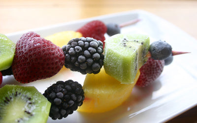 Frozen Fruit Kebabs - Frozen Fruit Kebabs