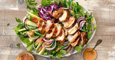 Grilled Cajun Chicken Salad - Grilled Cajun Chicken Salad