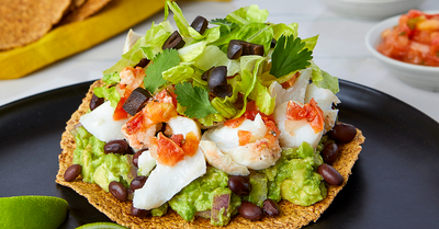 Grilled Fish Tostadas - Grilled Fish Tostadas