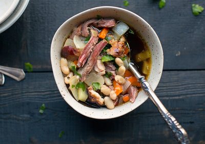 Ham and White Bean Soup - Ham and White Bean Soup