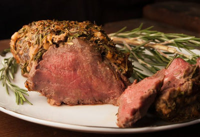 Herb-Rubbed Venison Tenderloin - Herb-Rubbed Venison Tenderloin