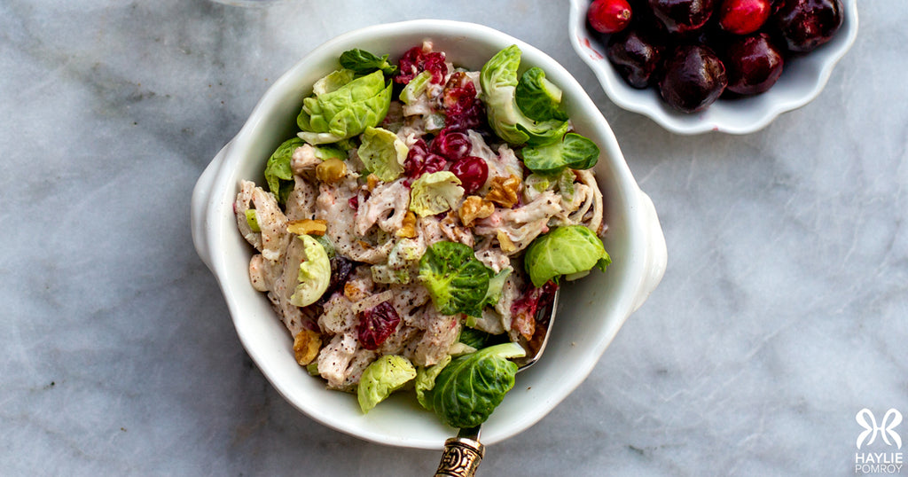 Turkey-Cranberry Sauce Salad
      
      
      
        &ndash; Haylie Pomroy