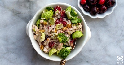 Turkey-Cranberry Sauce Salad - Turkey-Cranberry Sauce Salad