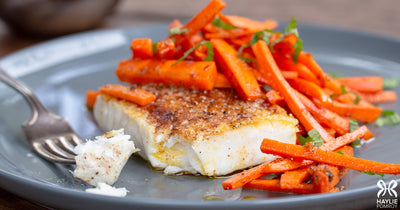 Moroccan Style Halibut - Moroccan Style Halibut