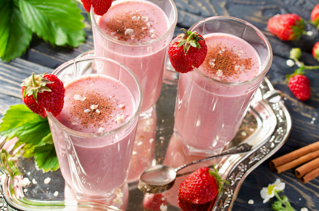 Oatmeal Fruit Smoothie
      
      
      
        &ndash; Haylie Pomroy