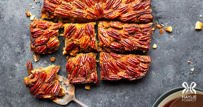 Pecan Pie Squares - Pecan Pie Squares