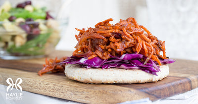 Pulled BBQ Carrots - Pulled BBQ Carrots