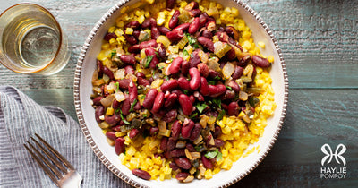 Red Beans and Cauliflower Rice - Red Beans and Cauliflower Rice