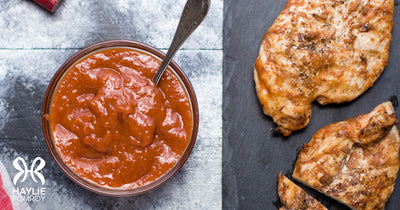 Rhubarb BBQ Sauce - Rhubarb BBQ Sauce