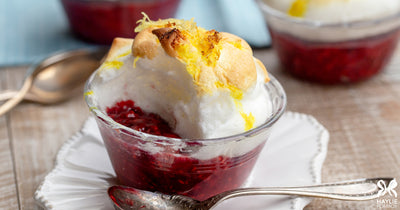 Rhubarb Meringue - Rhubarb Meringue