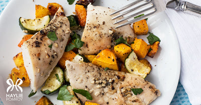 Roast Chicken with Fall Vegetables - Roast Chicken with Fall Vegetables