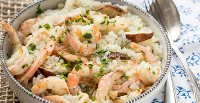 Shrimp and Mushroom Risotto - Shrimp and Mushroom Risotto