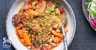 Slower Cooker Sausage Cassoulet - Slower Cooker Sausage Cassoulet