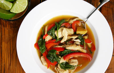 Spicy Asian Chicken Soup - Spicy Asian Chicken Soup