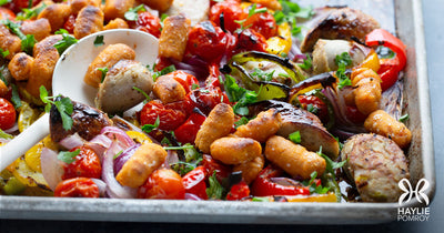 Sweet Potato Gnocchi with Sausage - Sweet Potato Gnocchi with Sausage