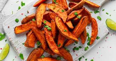 Crispy Sweet Potato Wedges - Crispy Sweet Potato Wedges