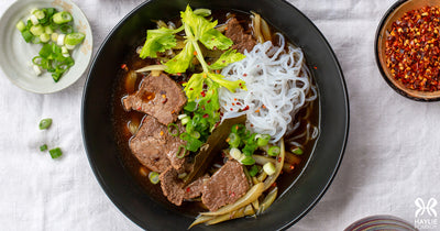 Thai Beef & Noodle Soup - Thai Beef & Noodle Soup