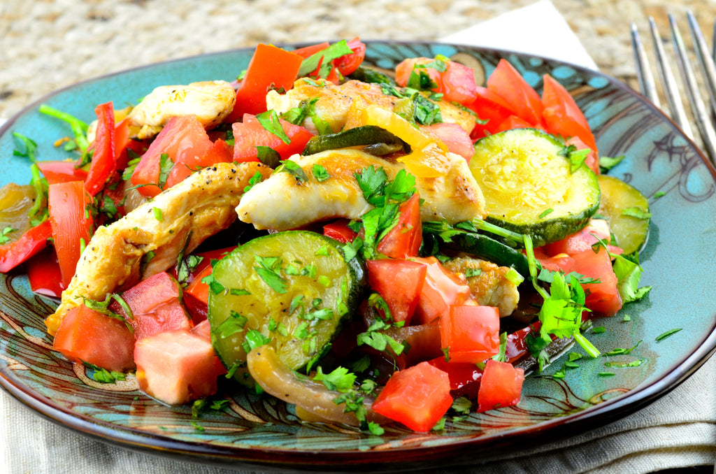 Southwestern Turkey Stir Fry
      
      
      
        &ndash; Haylie Pomroy
