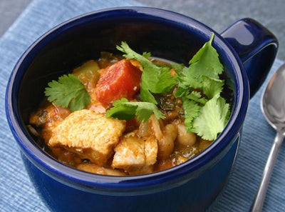 Pumpkin-Turkey Chili with White Beans and Kale - Pumpkin-Turkey Chili with White Beans and Kale