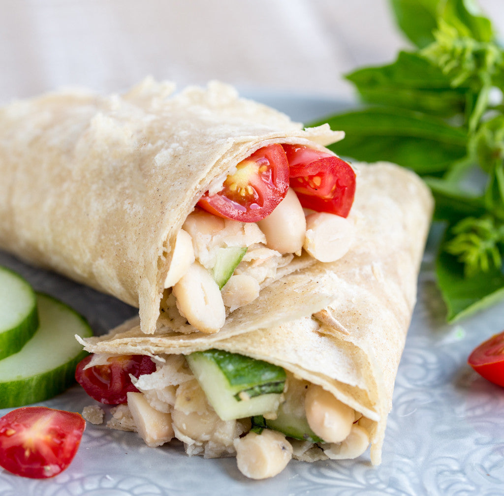Fast Metabolism Diet - White Bean Wrap | Haylie Pomroy