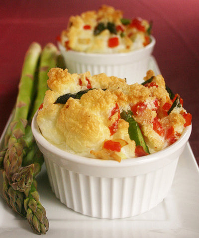 3-Pepper Egg White Soufflé - 3-Pepper Egg White Soufflé