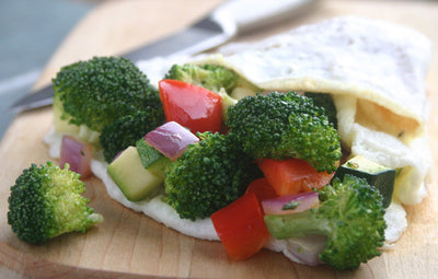 Garden Veggie Omelette - Garden Veggie Omelette
