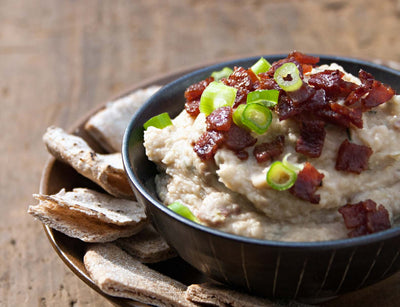 White Bean Dip with Bacon - White Bean Dip with Bacon