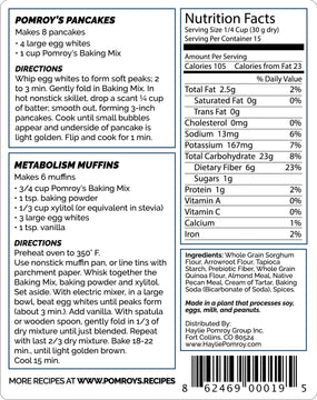 Fast Metabolism All Purpose Baking Mix