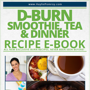 D-Burn Smoothie, Tea & Dinner Recipe E-Book
