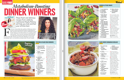 Cooking for a Fast Metabolism featured in Closer Weekly, April 2020 - Cooking for a Fast Metabolism featured in Closer Weekly, April 2020