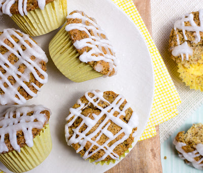 Glazed Lemon-Poppyseed Muffins - Glazed Lemon-Poppyseed Muffins