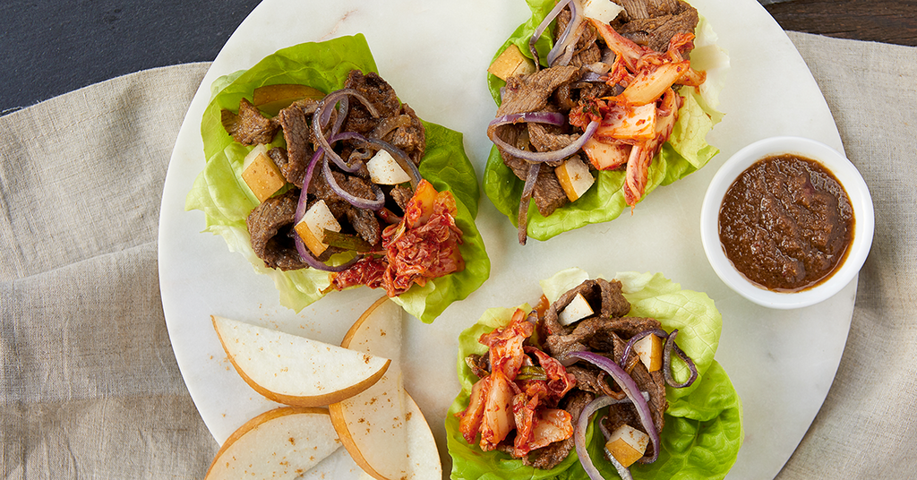 Beef Bulgogi Lettuce Cups Haylie Pomroy