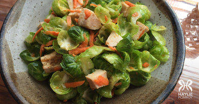 Brussels Sprout Salad - Brussels Sprout Salad