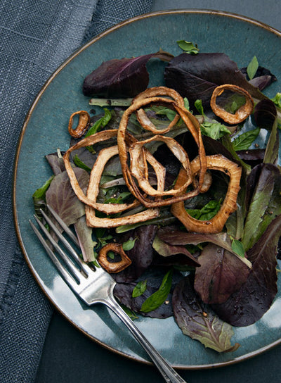 Crunchy Onion Rings for Your Next Salad - Crunchy Onion Rings for Your Next Salad