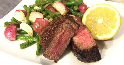 Filet Mignon with Green Beans - Filet Mignon with Green Beans