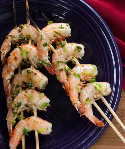 Grilled Shrimp Chinese Style - Grilled Shrimp Chinese Style