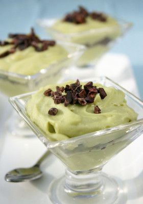 Cool and Creamy Mint-Chip Mousse - Cool and Creamy Mint-Chip Mousse