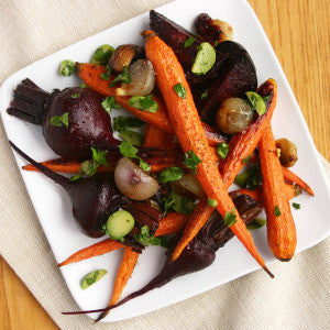 Roasted Carrots, Beets, and Shallots - Roasted Carrots, Beets, and Shallots